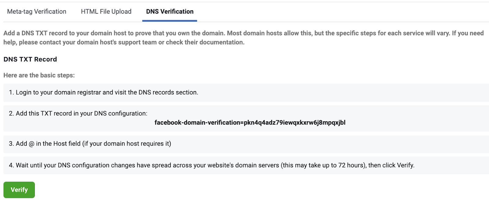 Community Boost - How to Set Up Facebook Domain Verification